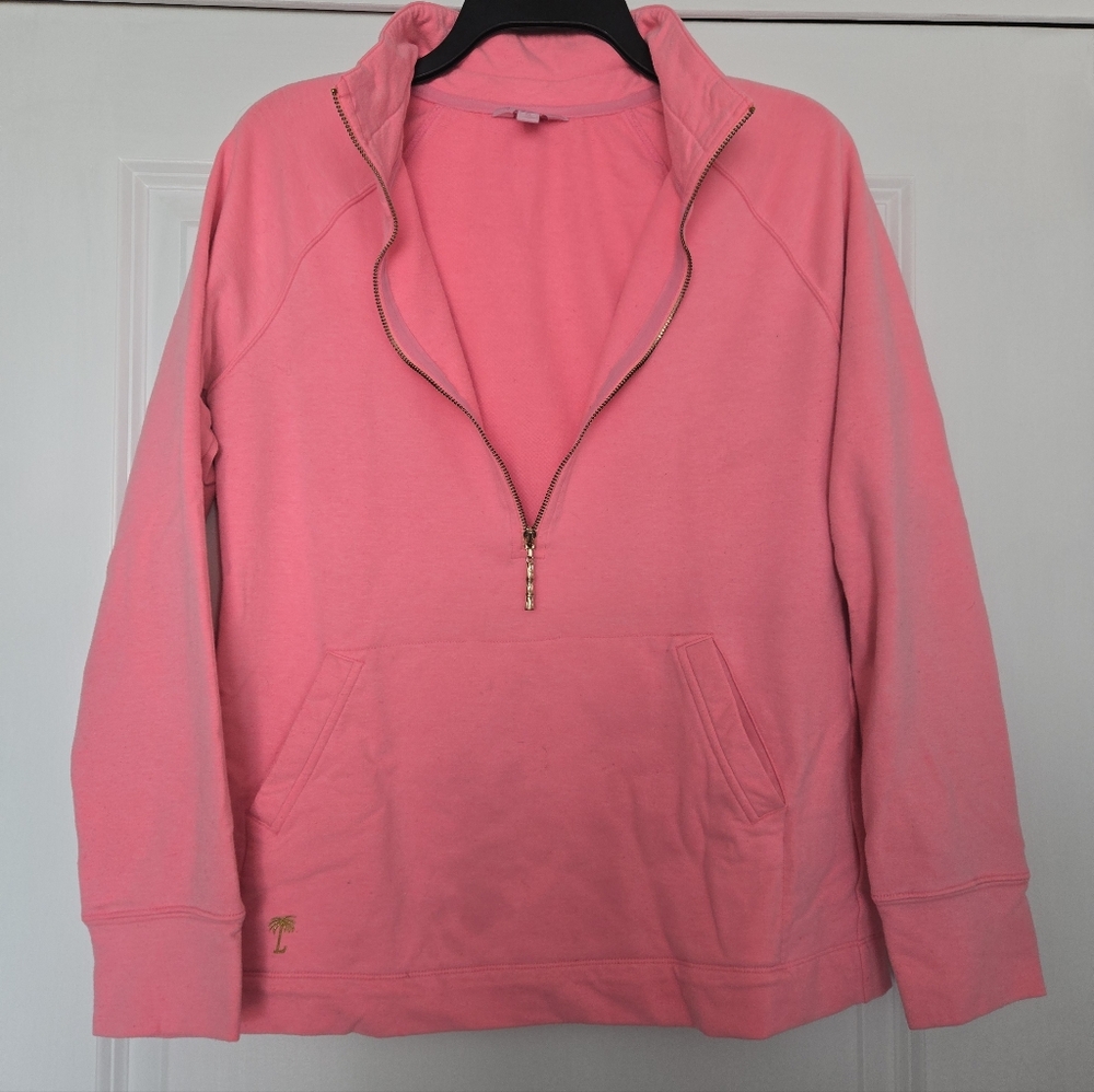 Lilly Pulitzer Half-Zip Pullover Sweatshirt - Picture 3 of 7